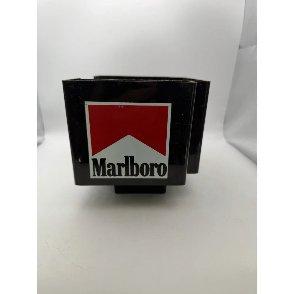 Vintage Marlboro Restaurant Bar Cigarette Pack Caddy Counter Display Holder